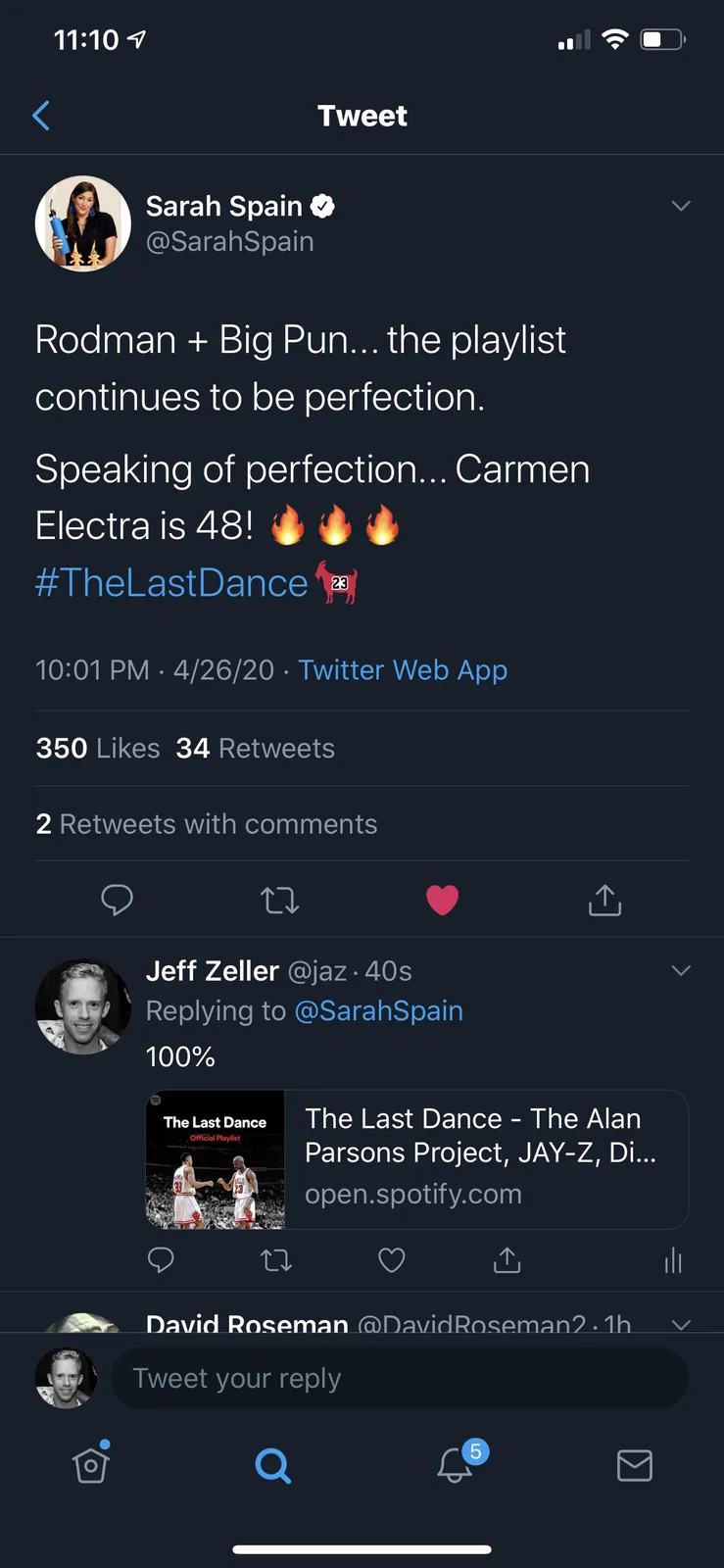 The Last Dance screenshot